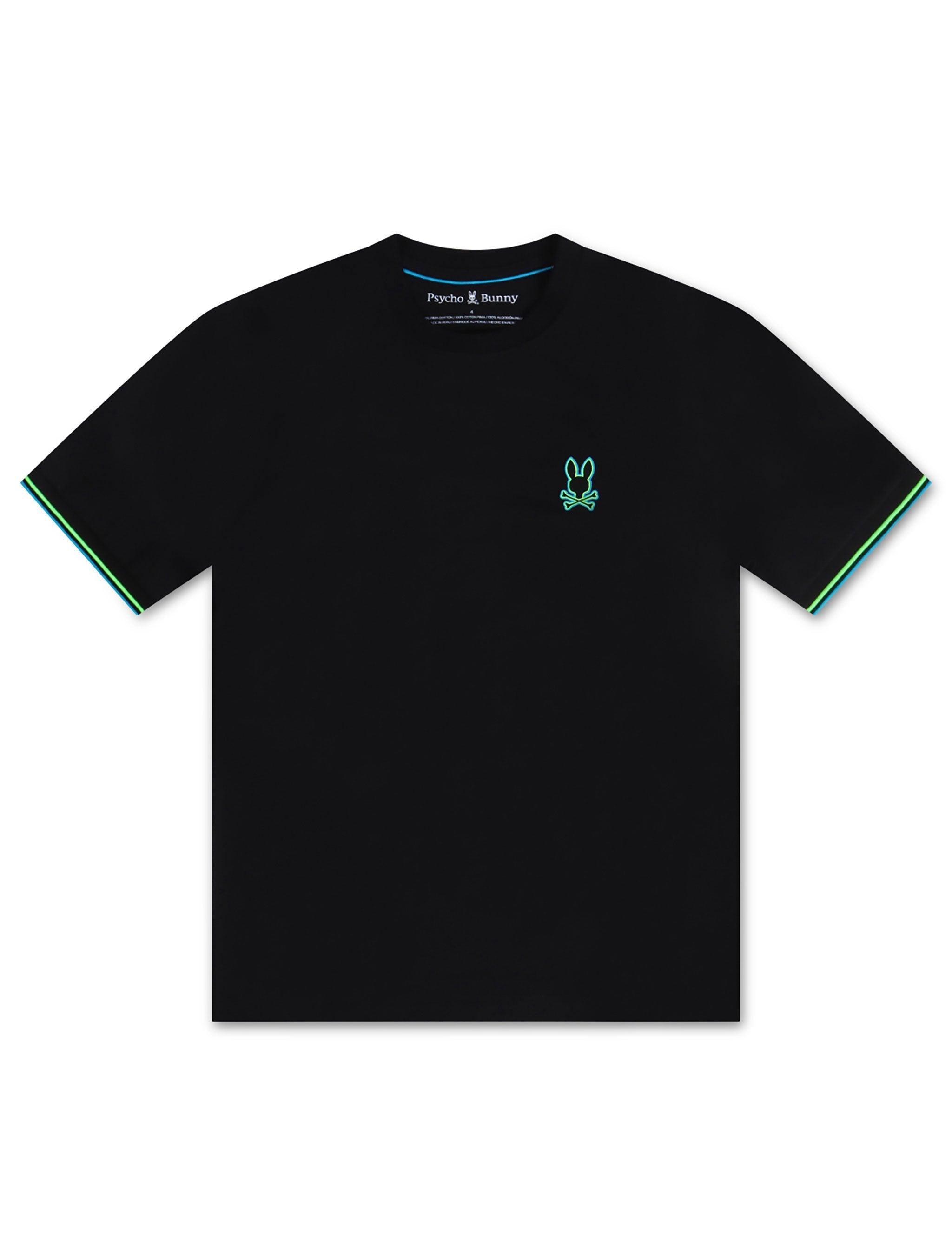 Psycho Bunny Saratoga Fashion Tee - Black