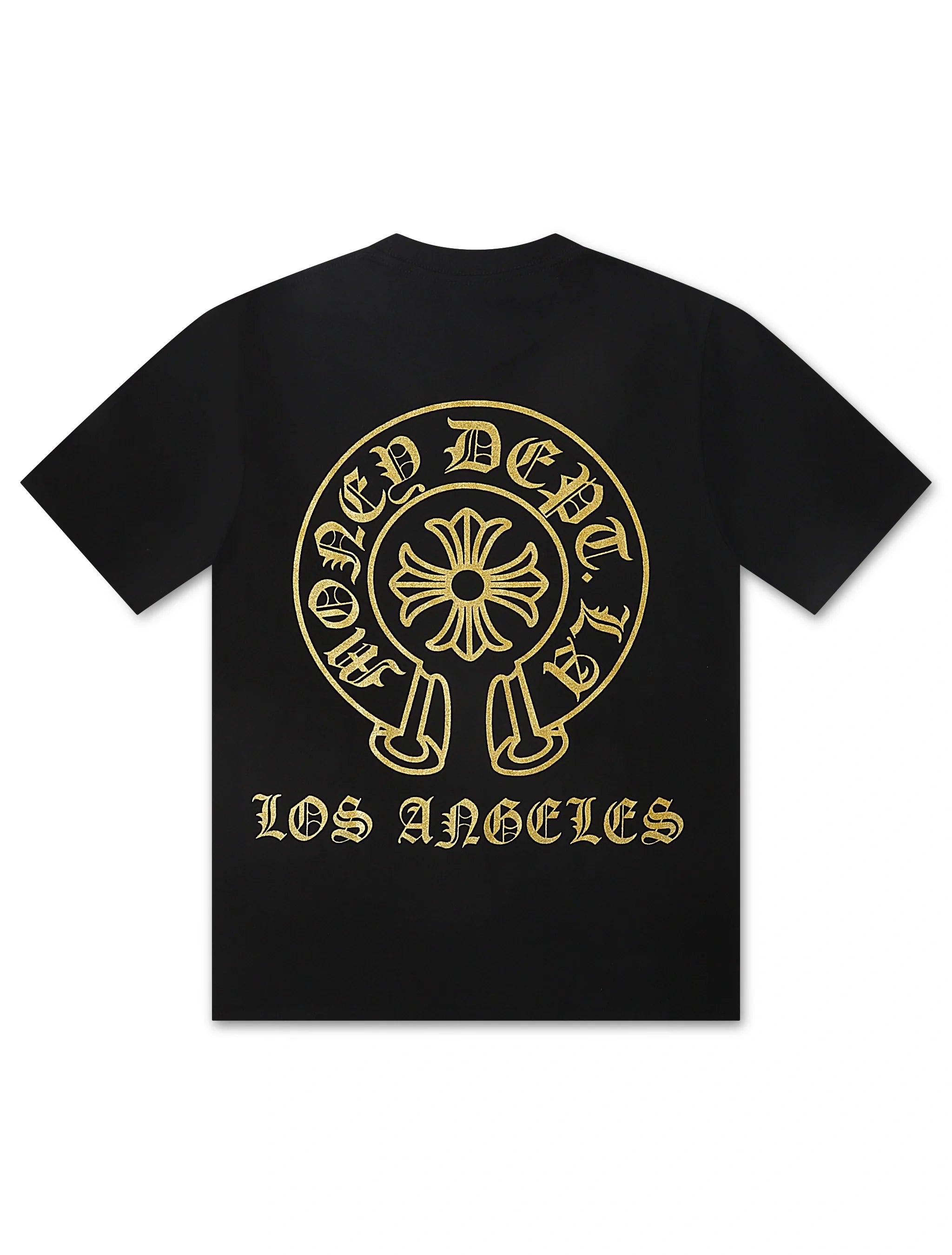 Money Dept. Vintage Old English Tee - Black/Gold