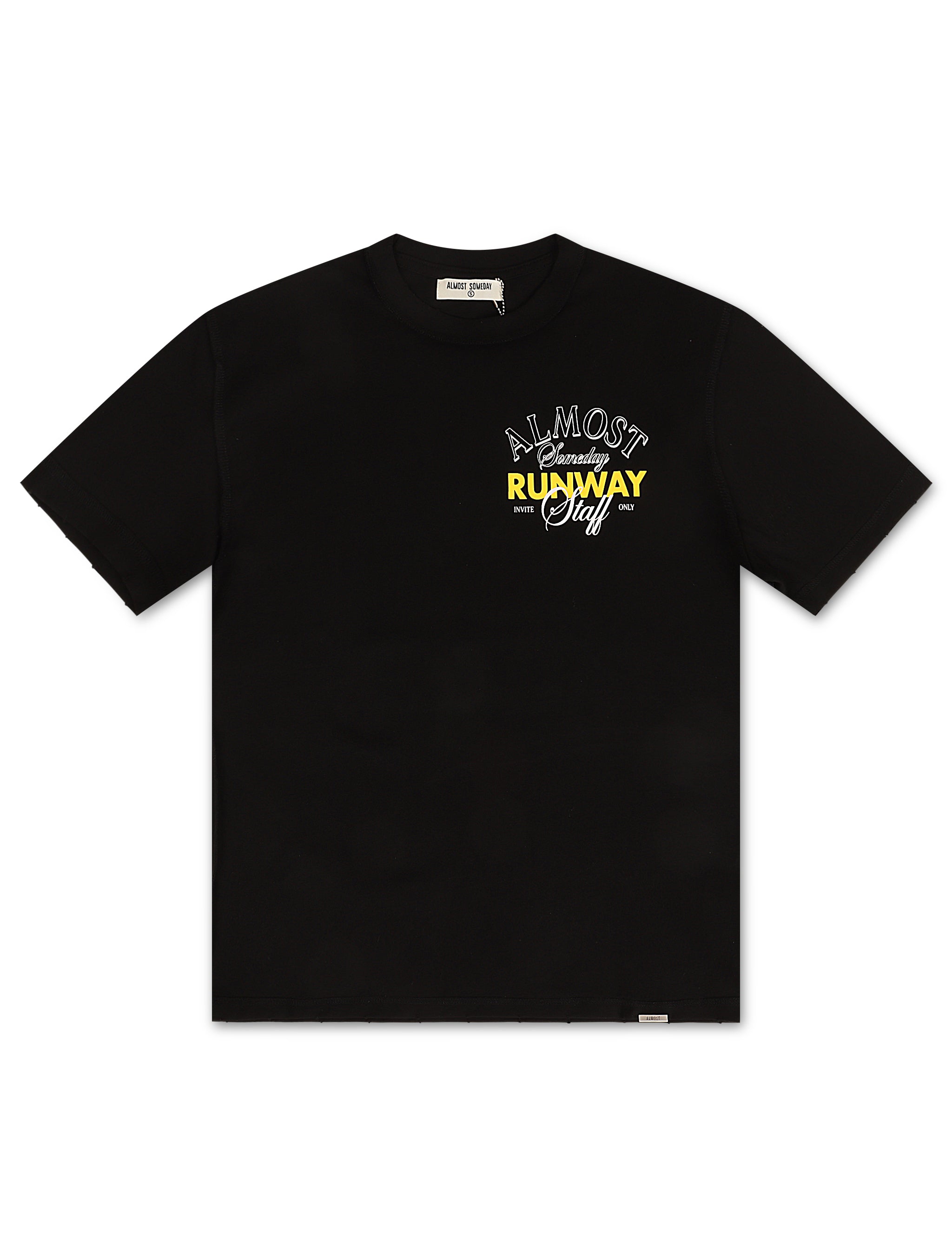 Almost Someday Runway Tee - Black